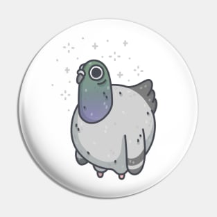 Chubby Pigeon Pin