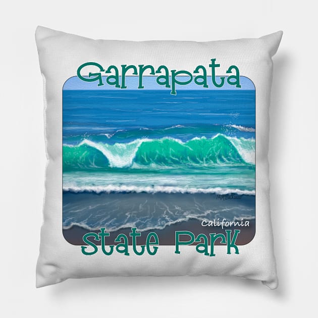 Garrapata State Park, California Pillow by MMcBuck