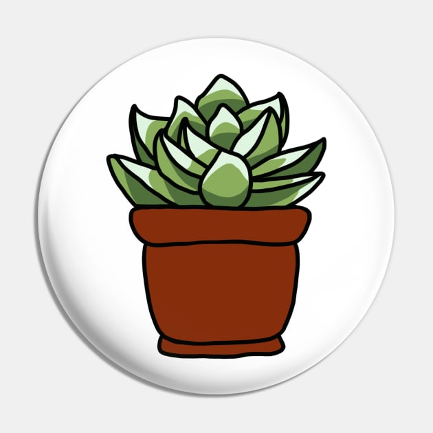 Succulent Pin by cartershart