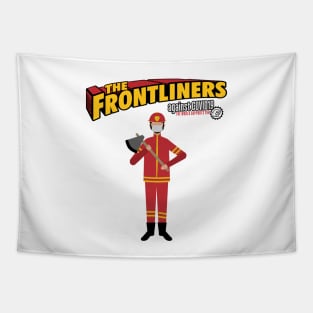 The Frontliners firefighters Tapestry