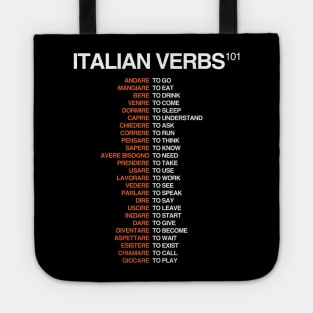 Italian Verbs 101 - Italian Language Tote