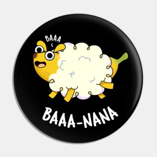 Baa-nana Funny Banana Puns Pin