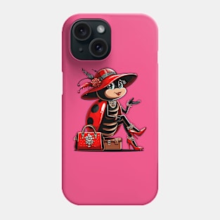 Fashionista Ladybug Elegance Phone Case