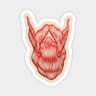 Red Beard Magnet