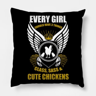 Chickens Pillow