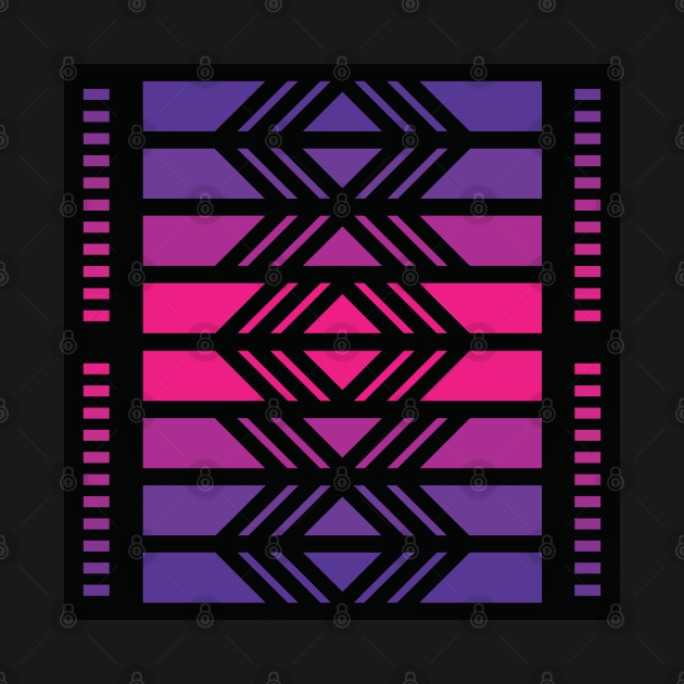 “Dimensional Morphing” - V.2 Purple - (Geometric Art) (Dimensions) - Doc Labs by Doc Labs