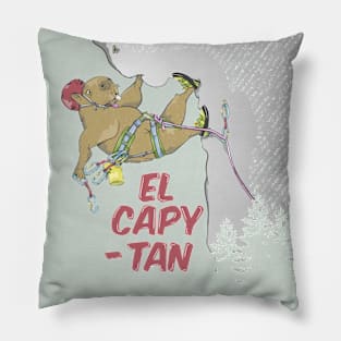 Capybara El Capitan Pillow