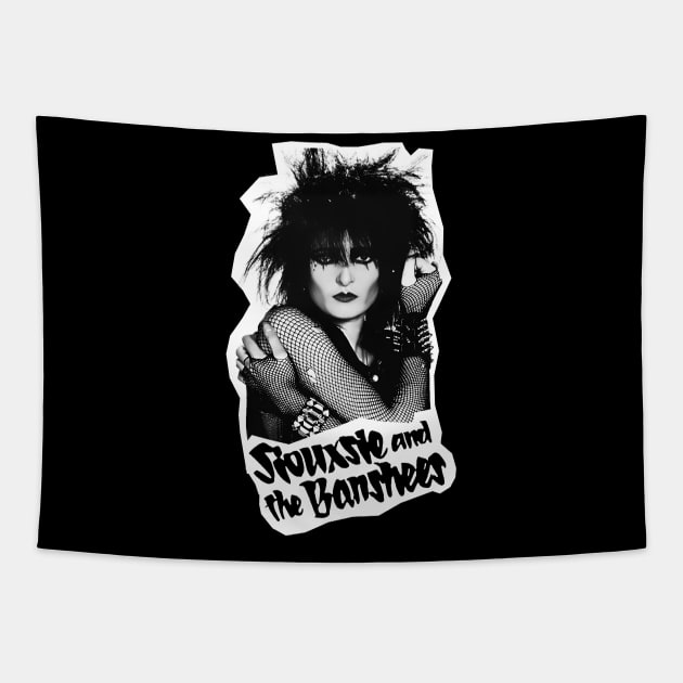 Siouxsie And The Banshees Fresh Art Tapestry by KIJANGKIJANGAN