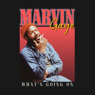 Marvin Gaye Vintage 1984 // What's Going On Original Fan Design Artwork T-Shirt