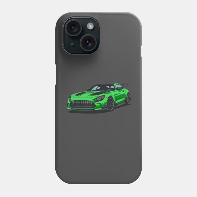 AMG GT Black Series Phone Case by Markaryan