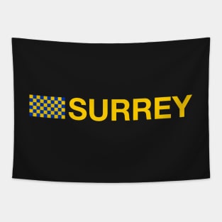 Surrey County Flag - England. Tapestry