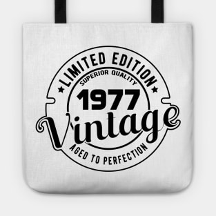 1977 VINTAGE - 44Th BIRTHDAY GIFT Tote