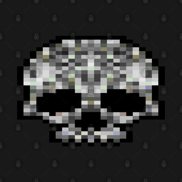 Pixel skull by imanuelDIMS