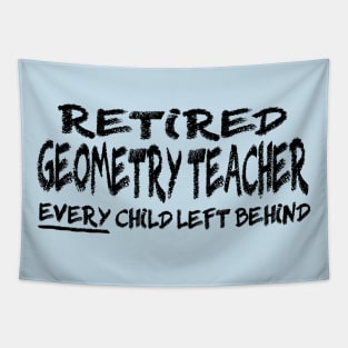 Retired Geometry Teacher Tapestry