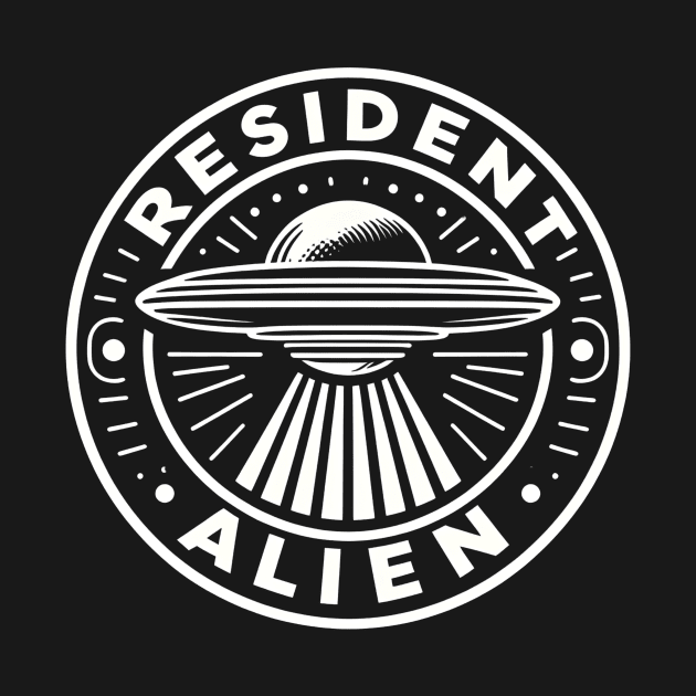 Resident Alien UFO by Rizstor