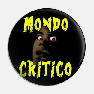 Mondo critico scary head Pin