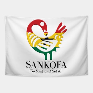 Sankofa (Go back and get it) Tapestry