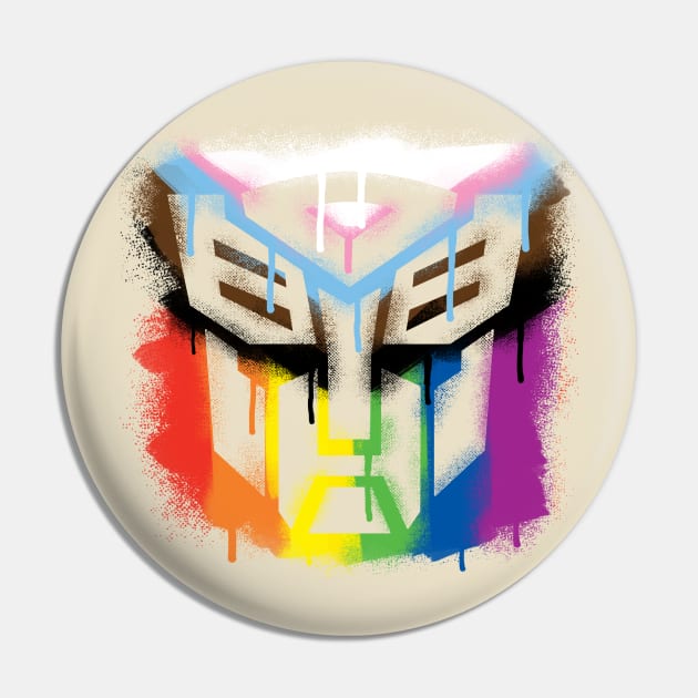 Pride Autobot Pin by candychameleon