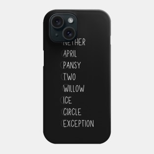 Wednesday - Snap Twice Phone Case