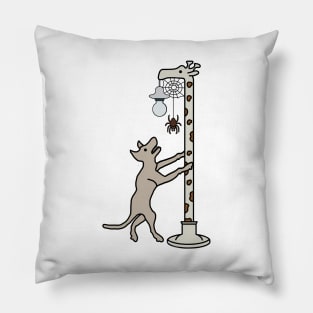 Giraffe Lamppost Pillow