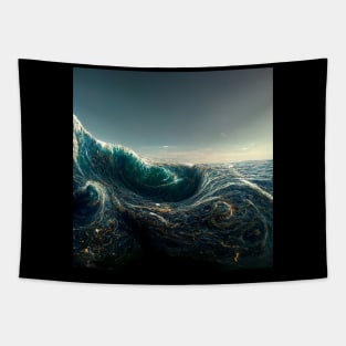 Waves upon waves Tapestry