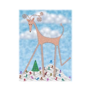 Frilly Ruffles Deer T-Shirt
