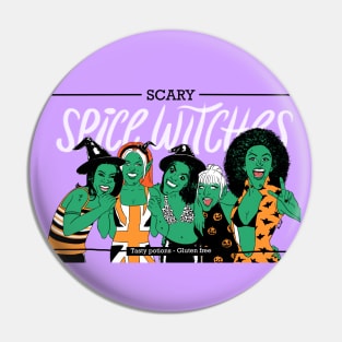 Scary Spice witch Pin