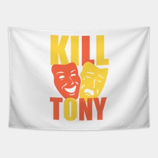 Kill Tony Comedy Happy & Sad Masks - Merch & Gifts Tapestry