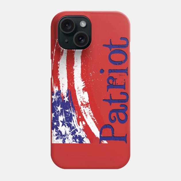 Patriot Conservative Blue Phone Case by AlondraHanley