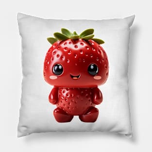 Cute Kawaii Baby Strawberry Pillow