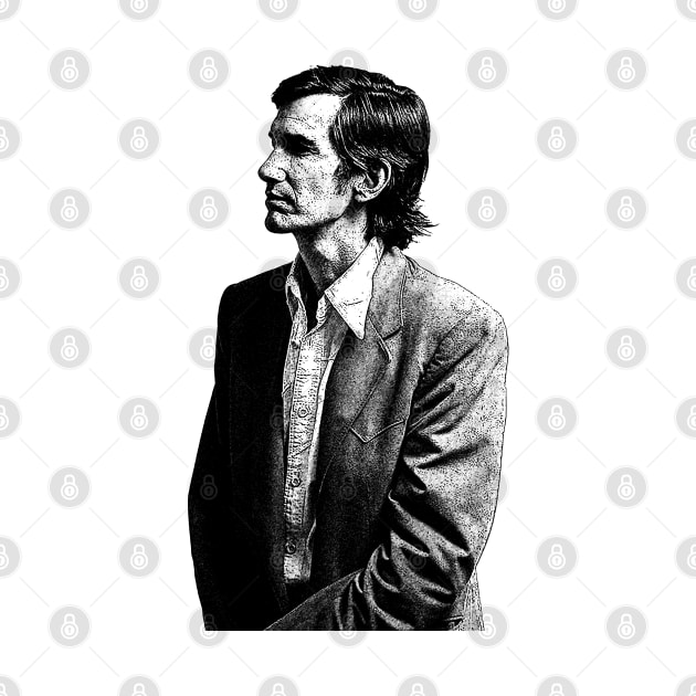 Townes Van Zandt by idontwannawait