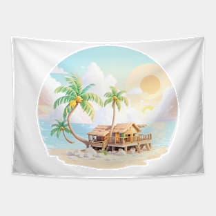 holiday in island Tapestry