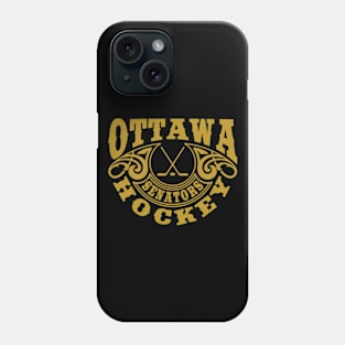 Vintage Retro Ottawa Senators Hockey Phone Case