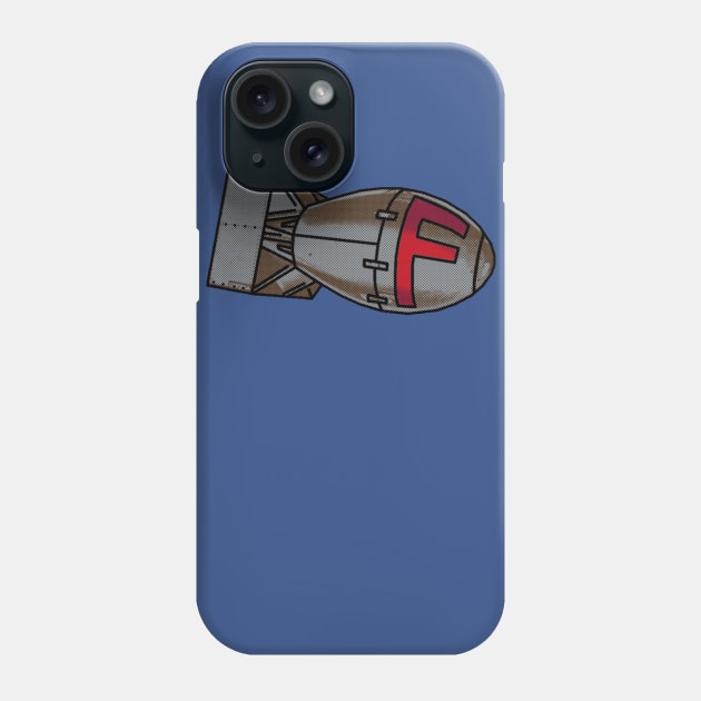 F-Bomb Phone Case by toastercide