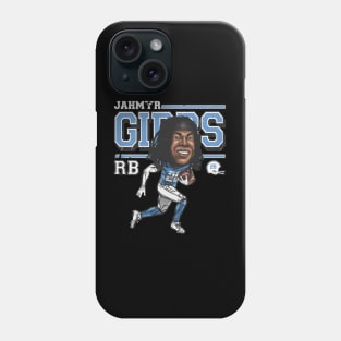 Jahmyr Gibbs Detroit Cartoon Phone Case