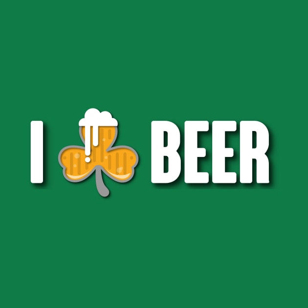 St. Patrick day - I love beer by GlitterMess