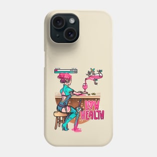 Low health Phone Case