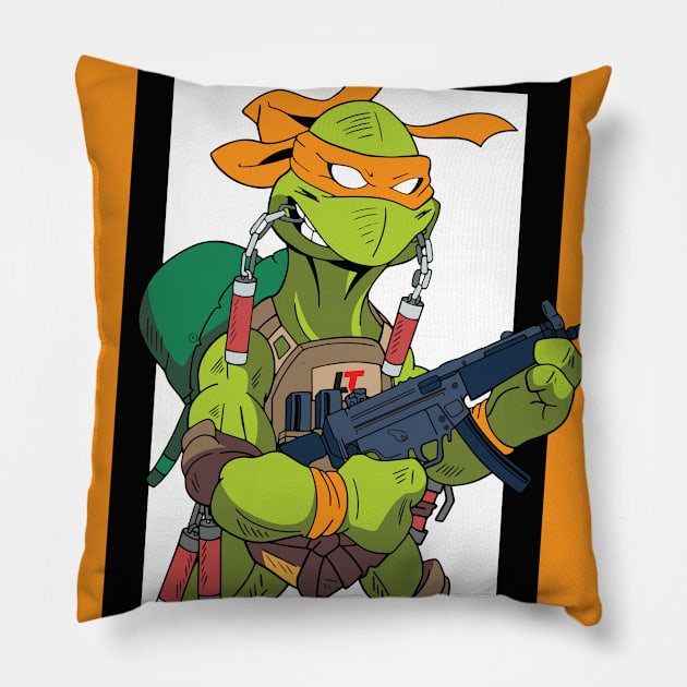 Ninja Turtle Pillow by LT TACTICAL DESIGN 