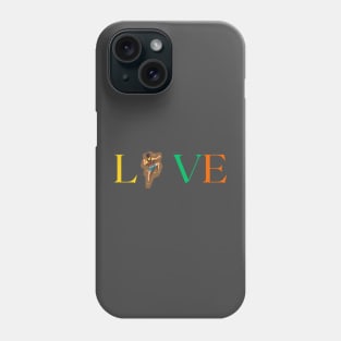 love of rock climbing! Phone Case