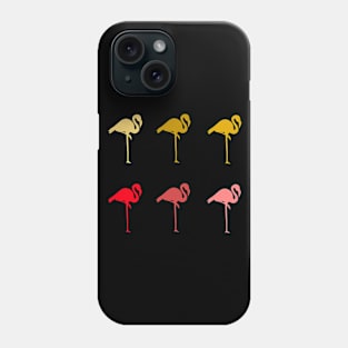 Colourful Flamingo Phone Case