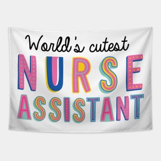 Nurse Assistant Gifts | World's cutest Nurse Assistant Tapestry