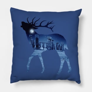 Solstice Deer Pillow