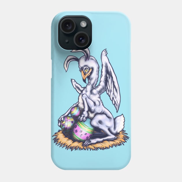 Easter Beast Phone Case by hideedoodle