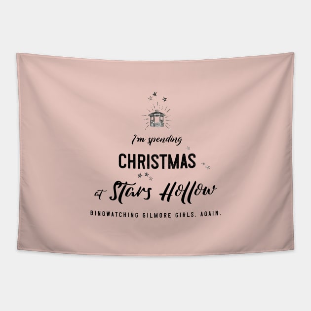 Christmas at Stars Hollow. Tapestry by FanitsaArt