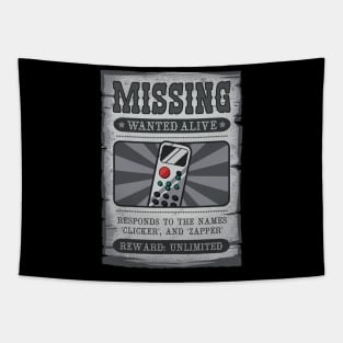 Lost Remote Alert Tapestry