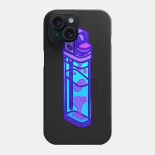 Lava Lamp Lighter Neon Phone Case