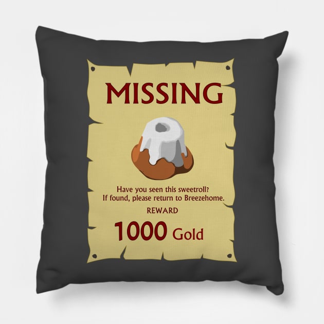 Sweetroll Pillow by TeEmporium