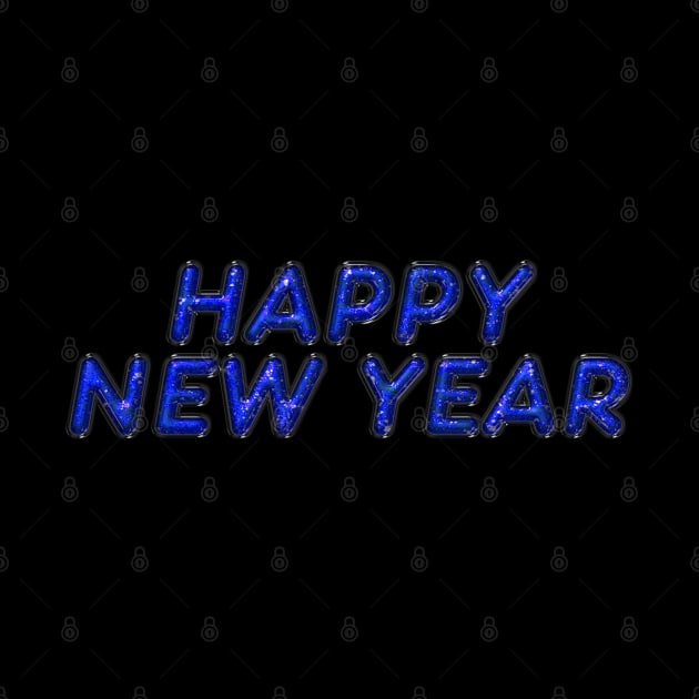 Happy New Year - Blue by The Black Panther