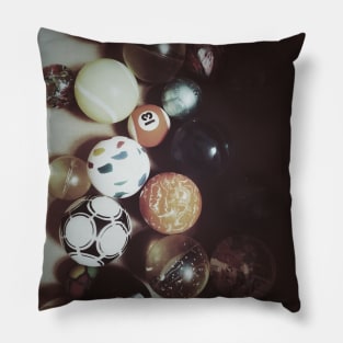 Bouncing Rubber Balls Pillow