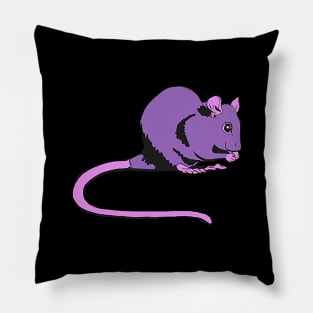 Purple Pet Rat Pillow